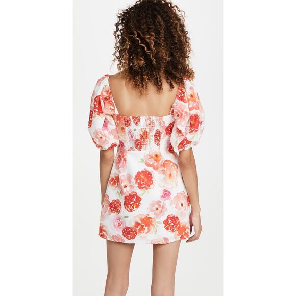 Charlie Holliday X Revolve Linen Bradley Dress Rose - Picture 4 of 10